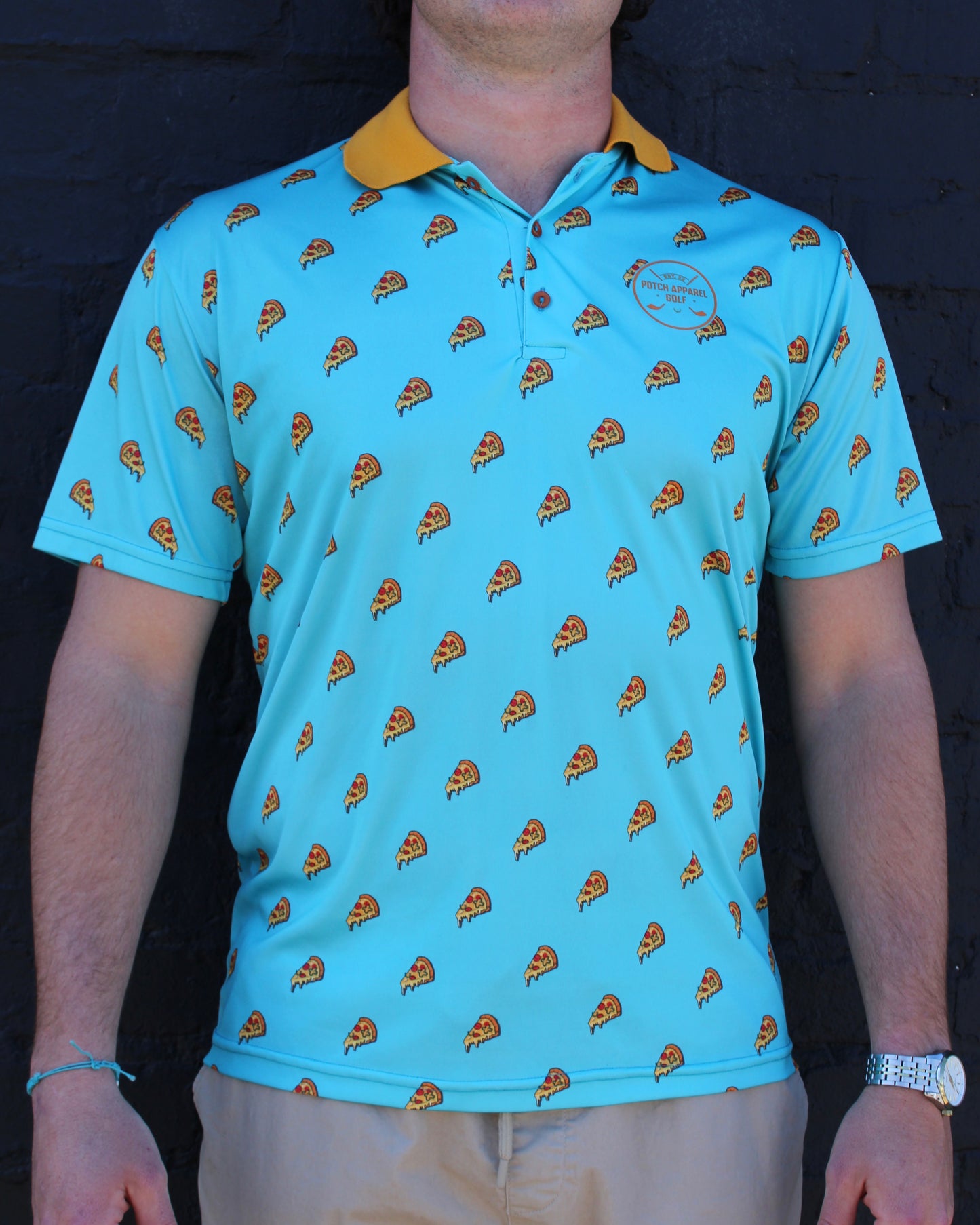 Golf Shirts "pizza"